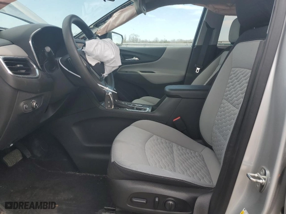 2021 Chevrolet Equinox LS with VIN 3GNAXSEV2MS173752, listed as a Copart auction lot 51205825 with 100,507 mi miles and Salvage Title. Bid and sale history available at carsss.com. Image 7.