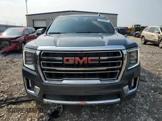 2021 GMC Yukon XL SLT with VIN 1GKS2GKD9MR437285, listed as a Copart auction lot 63038474 with 49,603 mi miles and Salvage Title. Bid and sale history available at carsss.com. Image 5.