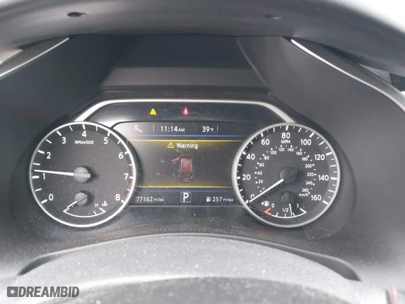 2015 Nissan Murano SL with VIN 5N1AZ2MH2FN284843, listed as a IAAI auction lot 41289071 with 77,162 mi miles. Bid and sale history available at carsss.com. Image 7.