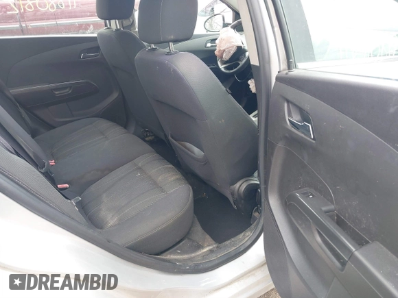 2012 Chevrolet Sonic LT with VIN 1G1JC5SH1C4136526, listed as a IAAI auction lot 41880812 with 169,587 mi miles and . Bid and sale history available at DreamBid. Image 8.