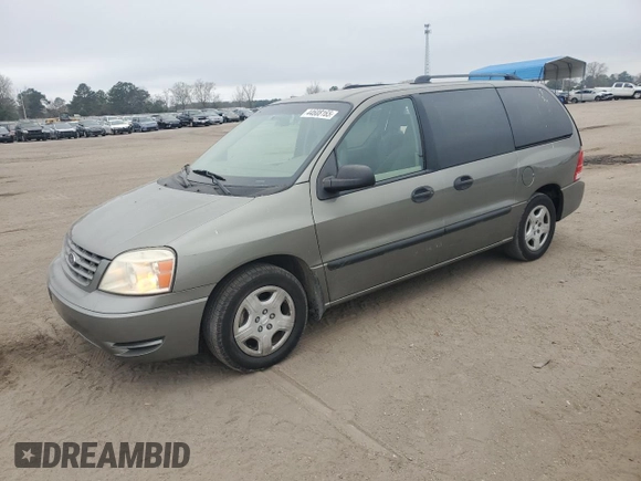 2006 Ford Freestar SE z VIN 2FMDA51616BA33106, wystawiony jako Copart lot #44608165 z przebiegiem 89 713 mil mil oraz Szkoda całkowita • Salvage title. Historia ofert i sprzedaży dostępna na DreamBid. Obrazek 1.