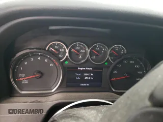 2020 Chevrolet Silverado 1500 LT with VIN 1GCRYDED1LZ325212, listed as a Copart auction lot 51409505 with 76,030 mi miles and Salvage Title. Bid and sale history available at DreamBid. Image 9.