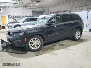 2023 Jeep Grand Cherokee Limited with VIN 1C4RJHBG0PC535898, listed as a Copart auction lot 86173064 with 28,110 mi miles and Salvage Title. Bid and sale history available at carsss.com. Image 1.