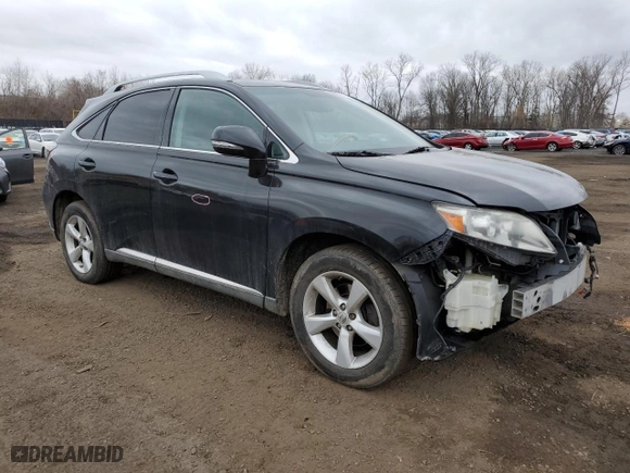 2010 Lexus RX 350 with VIN 2T2BK1BA6AC020058, listed as a Copart auction lot 47520295 with 187,453 mi miles and Salvage Title. Bid and sale history available at carsss.com. Image 4.