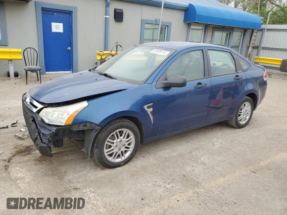 2008 Ford Focus SE z VIN 1FAHP35N38W173594, wystawiony jako Copart lot #52539115 z przebiegiem 105 894 mil mil oraz Szkoda całkowita • Salvage title. Historia ofert i sprzedaży dostępna na DreamBid. Obrazek 1.