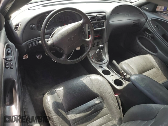 2003 Ford Mustang GT Deluxe with VIN 1FAFP42X13F392646, listed as a Copart auction lot 57938995 with 117,732 mi miles and Salvage title. Bid and sale history available at DreamBid. Image 8.