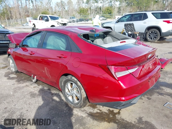 2023 Hyundai Elantra SE with VIN KMHLL4AG1PU632382, listed as a IAAI auction lot 41377678 with 67,931 mi miles and . Bid and sale history available at DreamBid. Image 3.