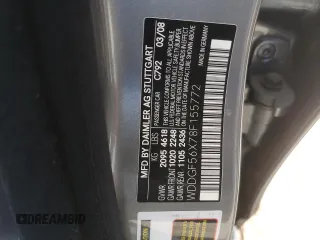 2008 Mercedes-Benz C 350 Sport with VIN WDDGF56X78F155772, listed as a Copart auction lot 55362405 with 117,260 mi miles and Salvage title. Bid and sale history available at DreamBid. Image 12.