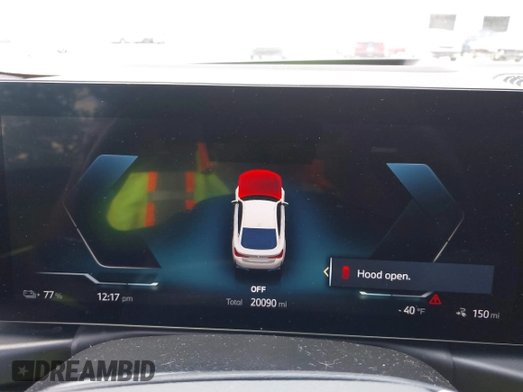 2024 BMW i4 eDrive35 z VIN WBY43AW02RFR51721, wystawiony jako IAAI lot #40336142 z przebiegiem 20 090 mil mil oraz . Historia ofert i sprzedaży dostępna na DreamBid. Obrazek 7.