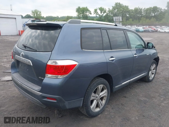 2012 Toyota Highlander Limited with VIN 5TDDK3EH4CS138265, listed as a IAAI auction lot 42505167 with 141,710 mi miles and . Bid and sale history available at DreamBid. Image 4.