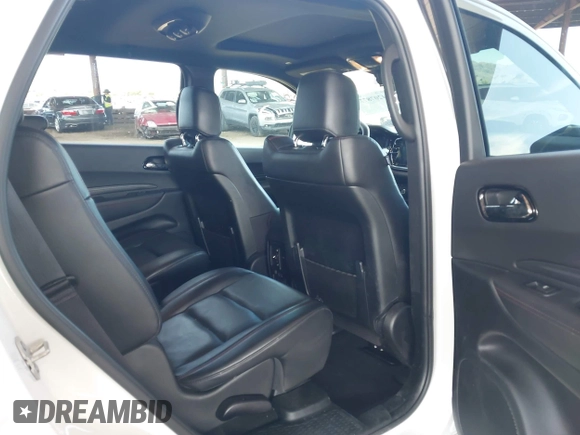 2024 Dodge Durango R/T Plus with VIN 1C4SDJCT0RC208870, listed as a IAAI auction lot 42078779 with 10,541 mi miles and . Bid and sale history available at DreamBid. Image 8.