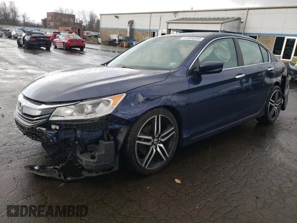 2016 Honda Accord Sport с VIN 1HGCR2F56GA059867, выставлен на аукционе Copart как лот 51954265 с пробегом 133 682 миль миль и Списание • Salvage title. История ставок и продаж доступна на DreamBid. Изображение 1.