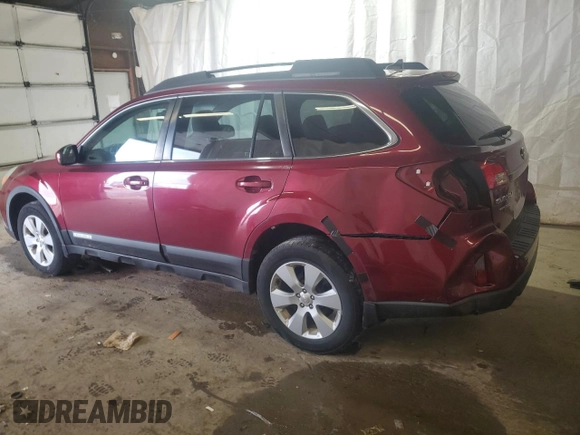 2011 Subaru Outback 2.5i Limited Pwr Moon with VIN 4S4BRBKC4B3335633, listed as a Copart auction lot 54134315 with 136,936 mi miles and Salvage Title. Bid and sale history available at carsss.com. Image 2.