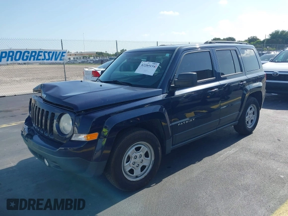2014 Jeep Patriot Sport z VIN 1C4NJPBB0ED789549, wystawiony jako IAAI lot #42285134 z przebiegiem 103 561 mil mil oraz . Historia ofert i sprzedaży dostępna na DreamBid. Obrazek 17.