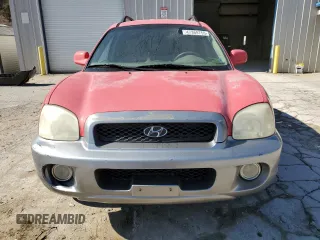 2004 Hyundai Santa Fe GLS with VIN KM8SC73D54U721111, listed as a Copart auction lot 47369755 with 152,933 mi miles and Salvage Title. Bid and sale history available at carsss.com. Image 5.