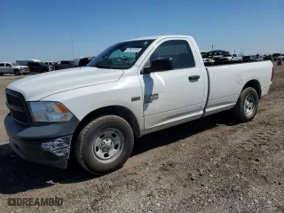 2019 Ram 1500 Classic Tradesman with VIN 3C6JR6DT2KG619836, listed as a Copart auction lot 47631815 with 60,454 mi miles and Salvage Title. Bid and sale history available at carsss.com. Image 1.