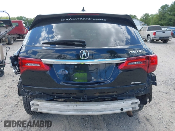 2014 Acura MDX Technology with VIN 5FRYD4H45EB014747, listed as a IAAI auction lot 42221697 with 188,025 mi miles and . Bid and sale history available at DreamBid. Image 16.