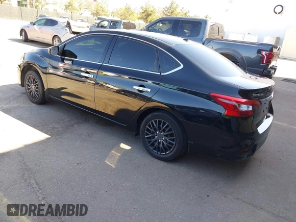 2016 Nissan Sentra S with VIN 3N1AB7APXGL644625, listed as a IAAI auction lot 41829110 with 58,728 mi miles. Bid and sale history available at carsss.com. Image 3.