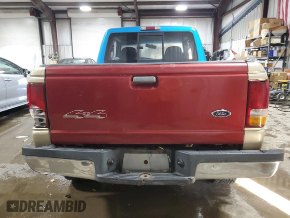 1995 Ford Ranger XLT with VIN 1FTDR15X7SPB20603, listed as a Copart auction lot 78269074 with 215,551 mi miles and Salvage Title. Bid and sale history available at DreamBid. Image 6.