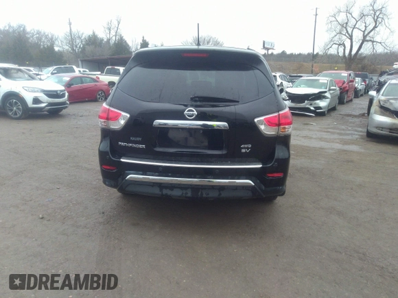 2014 Nissan Pathfinder SL with VIN 5N1AR2MM7EC718018, listed as a IAAI auction lot 41491505 with 153,343 mi miles and . Bid and sale history available at carsss.com. Image 16.
