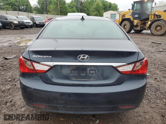 2013 Hyundai Sonata GLS with VIN 5NPEB4AC3DH779631, listed as a Copart auction lot 54946595 with 98,237 mi miles and Salvage Title. Bid and sale history available at carsss.com. Image 6.