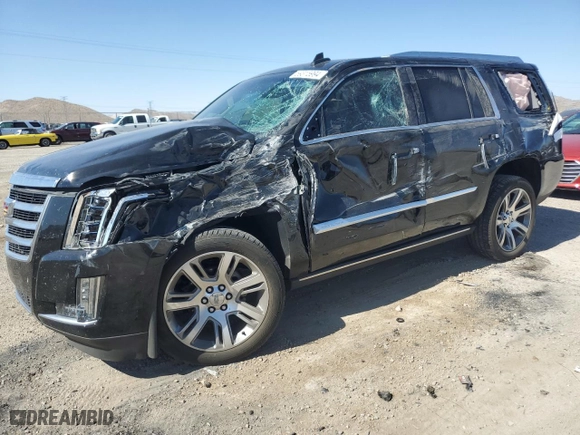 2016 Cadillac Escalade Premium Collection with VIN 1GYS4CKJ4GR435057, listed as a Copart auction lot 59315994 with 77,132 mi miles and Salvage Title. Bid and sale history available at carsss.com. Image 1.