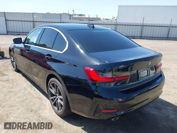 2019 BMW 3 Series 330i with VIN WBA5R1C50KAJ98579, listed as a IAAI auction lot 42359728 with 41,173 mi miles and . Bid and sale history available at DreamBid. Image 3.