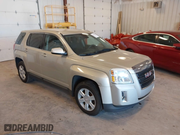 2014 GMC Terrain SLE with VIN 2GKALMEK5E6319782, listed as a IAAI auction lot 42246843 with 179,951 mi miles and . Bid and sale history available at DreamBid. Image 1.
