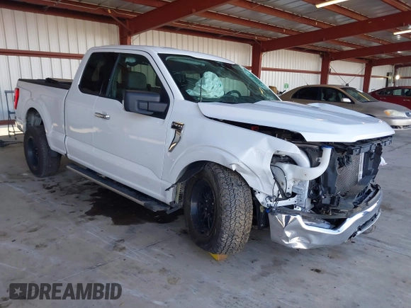 2022 Ford F-150 XL with VIN 1FTEX1C88NFA71511, listed as a IAAI auction lot 41503554 with 31,825 mi miles. Bid and sale history available at carsss.com. Image 1.