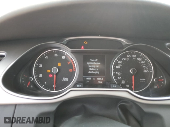 2015 Audi allroad Premium Plus with VIN WA1UFAFLXFA021703, listed as a Copart auction lot 64302004 with 119,664 mi miles and Salvage Title. Bid and sale history available at carsss.com. Image 9.