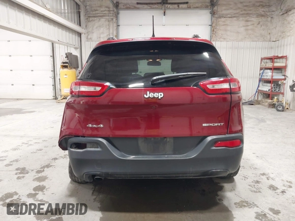 2016 Jeep Cherokee Sport with VIN 1C4PJMAB3GW219139, listed as a IAAI auction lot 42373717 with 70,393 mi miles and . Bid and sale history available at DreamBid. Image 16.