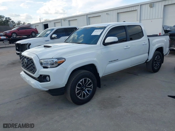 2023 Toyota Tacoma 4WD SR with VIN 3TMCZ5AN9PM566739, listed as a IAAI auction lot 41513763 with 16,708 mi miles. Bid and sale history available at carsss.com. Image 18.