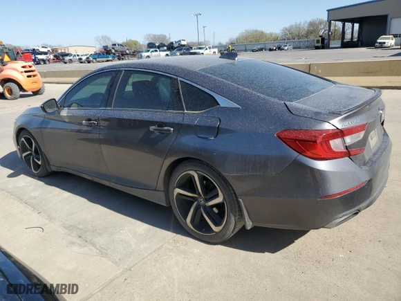 2019 Honda Accord Sedan Sport 1.5T with VIN 1HGCV1F34KA031157, listed as a Copart auction lot 48808015 with 84,326 mi miles and Clean Title. Bid and sale history available at carsss.com. Image 2.