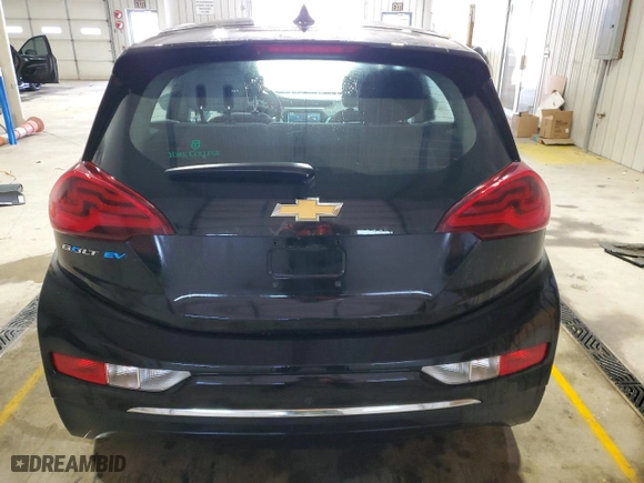 2017 Chevrolet Bolt EV LT with VIN 1G1FW6S09H4186319, listed as a Copart auction lot 51055285 with 131,317 mi miles and Salvage Title. Bid and sale history available at carsss.com. Image 6.
