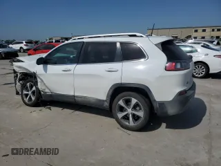 2019 Jeep Cherokee Limited with VIN 1C4PJLDB1KD346191, listed as a Copart auction lot 56787685 with Not provided miles and Salvage title. Bid and sale history available at DreamBid. Image 2.