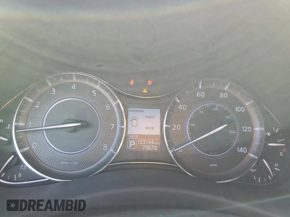 2016 Infiniti QX80 Limited with VIN JN8AZ2NE3G9120976, listed as a Copart auction lot 56722355 with 123,144 mi miles and Salvage title. Bid and sale history available at DreamBid. Image 9.