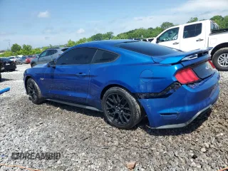 2018 Ford Mustang GT with VIN 1FA6P8CF8J5134060, listed as a Copart auction lot 56380195 with 101,111 mi miles and Salvage title. Bid and sale history available at DreamBid. Image 2.