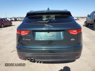 2017 Jaguar F-Pace 20d R-Sport with VIN SADCL2BNXHA490434, listed as a Copart auction lot 40455904 with 73,490 mi miles and . Bid and sale history available at DreamBid. Image 6.