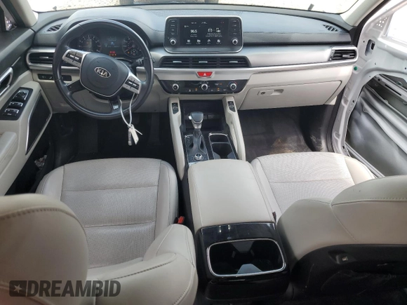 2021 Kia Telluride S with VIN 5XYP6DHC1MG156986, listed as a Copart auction lot 57964545 with 94,541 mi miles and Salvage title. Bid and sale history available at DreamBid. Image 8.
