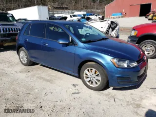 2015 Volkswagen Golf TSI S with VIN 3VW217AU5FM054879, listed as a Copart auction lot 44453613 with 63,417 mi miles. Bid and sale history available at carsss.com. Image 4.