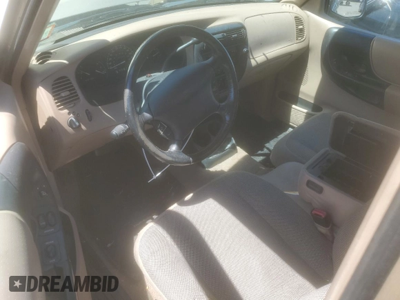2000 Ford Ranger XL with VIN 1FTYR10V7YTA43903, listed as a Copart auction lot 54822975 with 177,187 mi miles and Salvage Title. Bid and sale history available at DreamBid. Image 8.