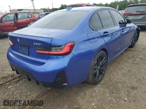 2024 BMW 3 Series 330i xDrive with VIN 3MW89FF07R8D89688, listed as a Copart auction lot 69368824 with 0 mi miles and Salvage Title. Bid and sale history available at carsss.com. Image 3.