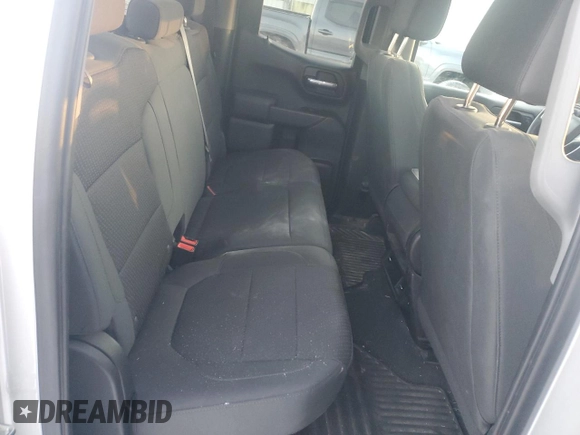 2019 Chevrolet Silverado 1500 Custom with VIN 1GCRYBEH7KZ416040, listed as a Copart auction lot 89001255 with 84,320 mi miles and Salvage Title. Bid and sale history available at DreamBid. Image 10.