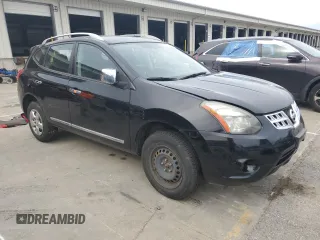 2015 Nissan Rogue S with VIN JN8AS5MV4FW751047, listed as a Copart auction lot 52324405 with 151,909 mi miles and Salvage Title. Bid and sale history available at DreamBid. Image 4.