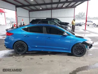 2018 Hyundai Elantra Sport with VIN KMHD04LB2JU524231, listed as a IAAI auction lot 41615649 with 58,889 mi miles. Bid and sale history available at carsss.com. Image 14.