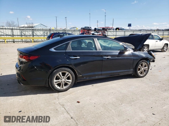 2018 Hyundai Sonata Sport with VIN 5NPE34AF8JH719346, listed as a Copart auction lot 44283954 with 62,946 mi miles and Non Repairable. Bid and sale history available at carsss.com. Image 3.
