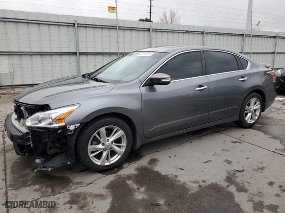 2015 Nissan Altima 2.5 S with VIN 1N4AL3AP6FN889204, listed as a Copart auction lot 48742345 with 75,281 mi miles and Salvage Title. Bid and sale history available at carsss.com. Image 1.