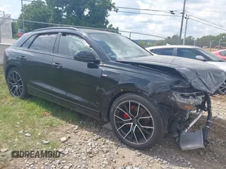 2023 Audi Q8 Prestige with VIN WA1FVBF15PD029594, listed as a IAAI auction lot 42753880 with 35,830 mi miles and . Bid and sale history available at DreamBid. Image 1.