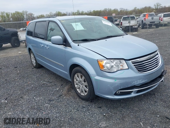 2012 Chrysler Town & Country Touring with VIN 2C4RC1BG8CR386689, listed as a IAAI auction lot 42006865 with 86,000 mi miles. Bid and sale history available at carsss.com. Image 1.