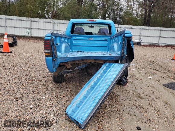 1993 Ford Ranger Splash with VIN 1FTCR10A8PPB07154, listed as a Copart auction lot 44453725 with 29,419 mi miles and Salvage title. Bid and sale history available at DreamBid. Image 6.